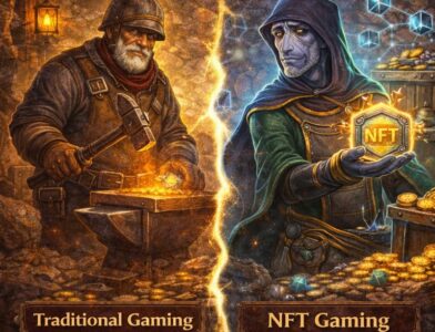 nft gaming vs traditional